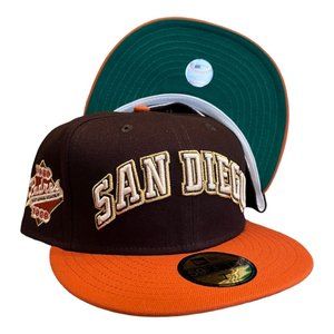 New Era San Diego Padres 59FIFTY Fitted Hat 1969-99 National League Patch